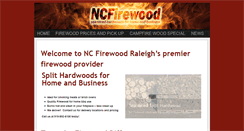 Desktop Screenshot of ncfirewood.co